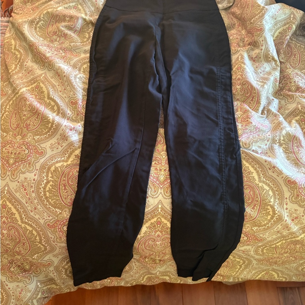 Express Black High-Waisted Dress Pants